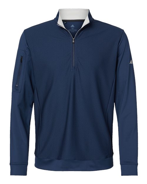 Pull texturé Performance à quart de zip pour homme