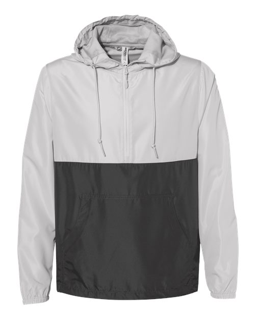 Men's Lightweight Quarter-Zip Windbreaker Pullover Jacket