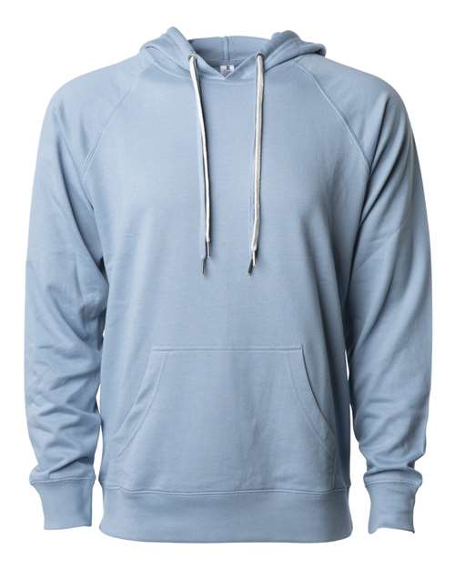Unisex Icon Lightweight Loopback Terry Hooded Sweatshirt