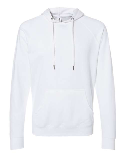 Unisex Icon Lightweight Loopback Terry Hooded Sweatshirt