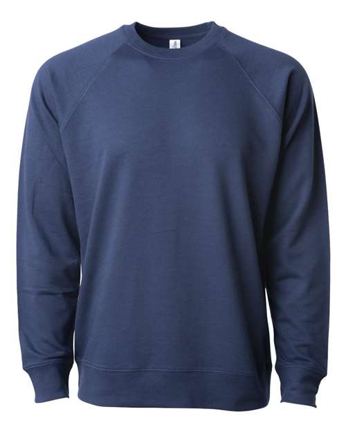 Unisex Icon Lightweight Loopback Terry Crewneck Sweatshirt